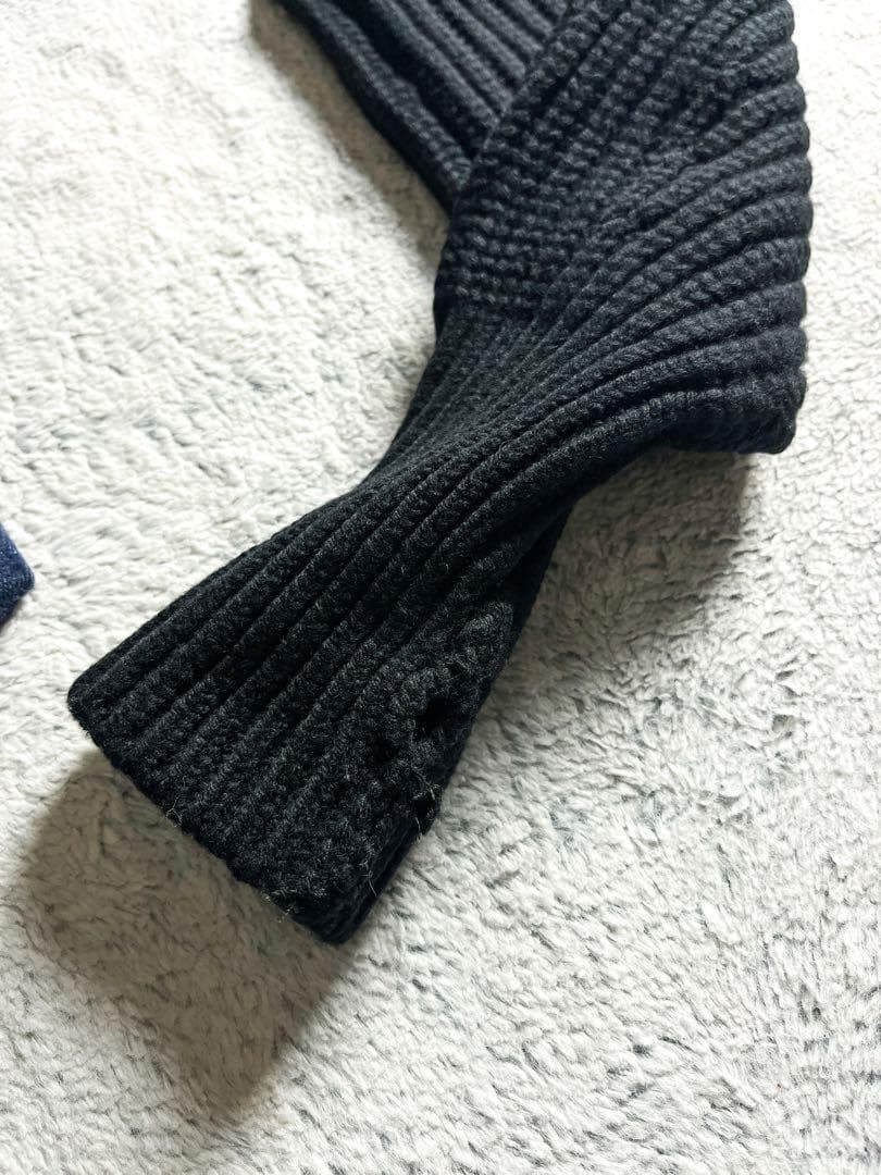 22AW【HYKE】ウール100% RIBBED SLEEVES アームニット 22AW【HYKE】ウール100% RIBBED SLEEVES アームニット