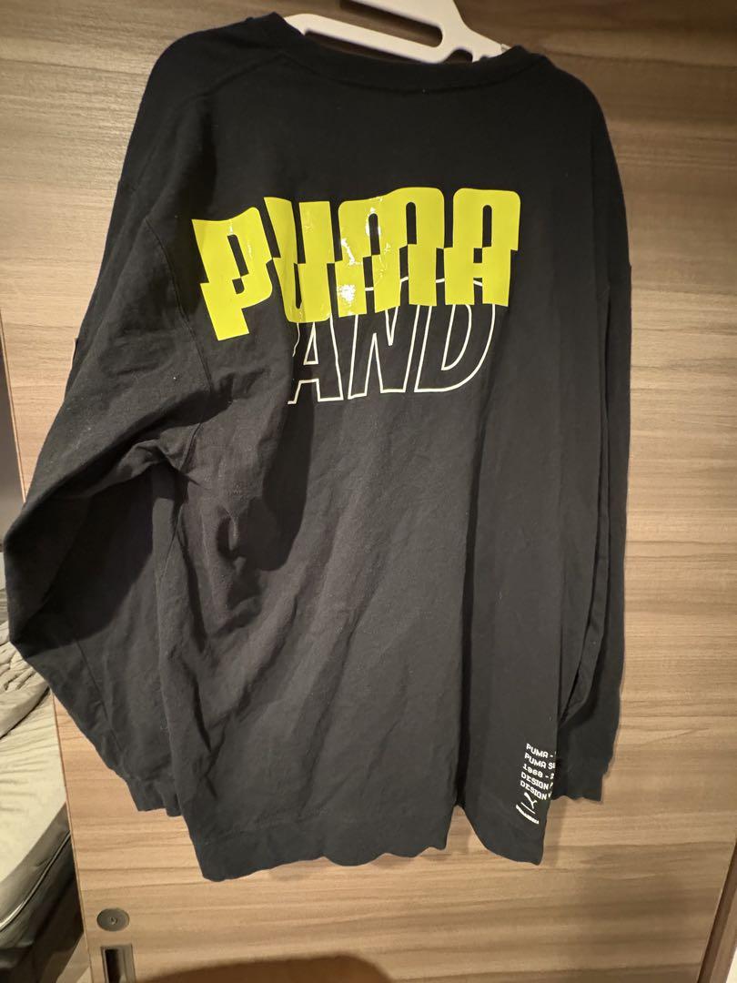 PUMA WIND AND SEA 長袖カットソー ブラック