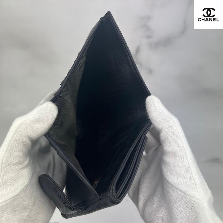 42＊超美品＊シャネル CHANEL　デカココ 三つ折り 財布