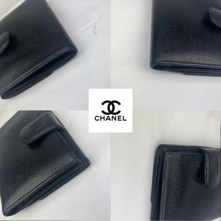 42＊超美品＊シャネル CHANEL　デカココ 三つ折り 財布