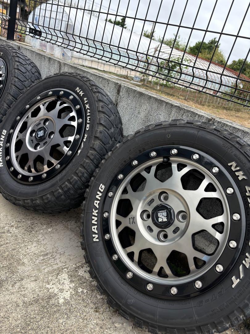 エクストリームジェイ　タイヤホイール4本セット　美品　軽バンなどに