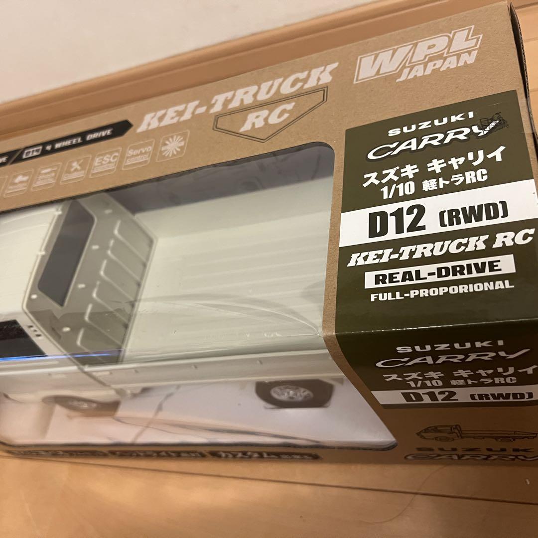 WPL JAPAN スズキ キャリィ 1/10 軽トラRC　D12　RWD