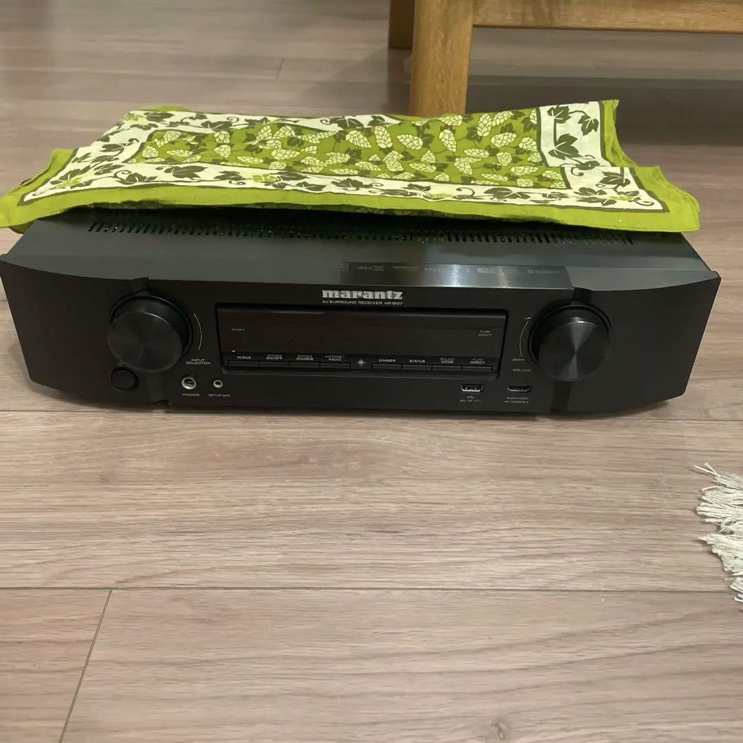 Marantz マランツ NR1607 AVアンプ　レシーバー Amazon.co.jp: Marantz AVレシーバー スリムデザイン ブラック