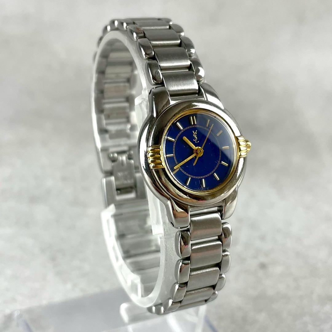美品/稼動品✨ Yves Saint Laurent コンビ 腕時計 - メルカリ