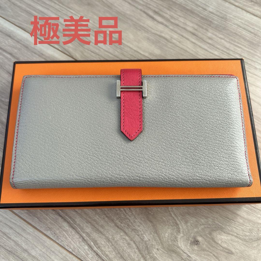 エルメス  べアン 長財布