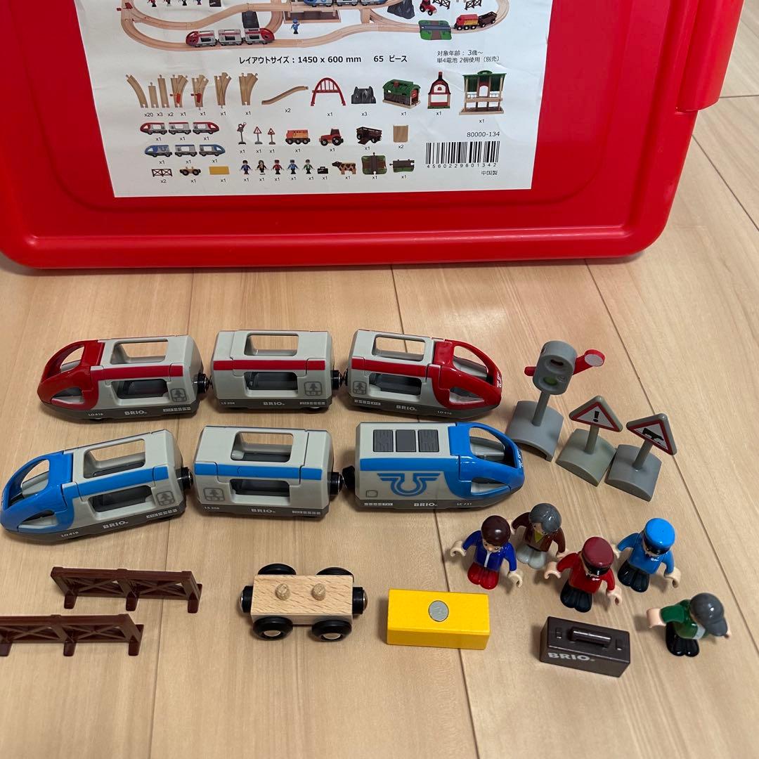 美品 BRIO WORLD 2021年 クリスマス 限定 レールセット 美品 BRIO WORLD 2021年 クリスマス 限定 レールセット