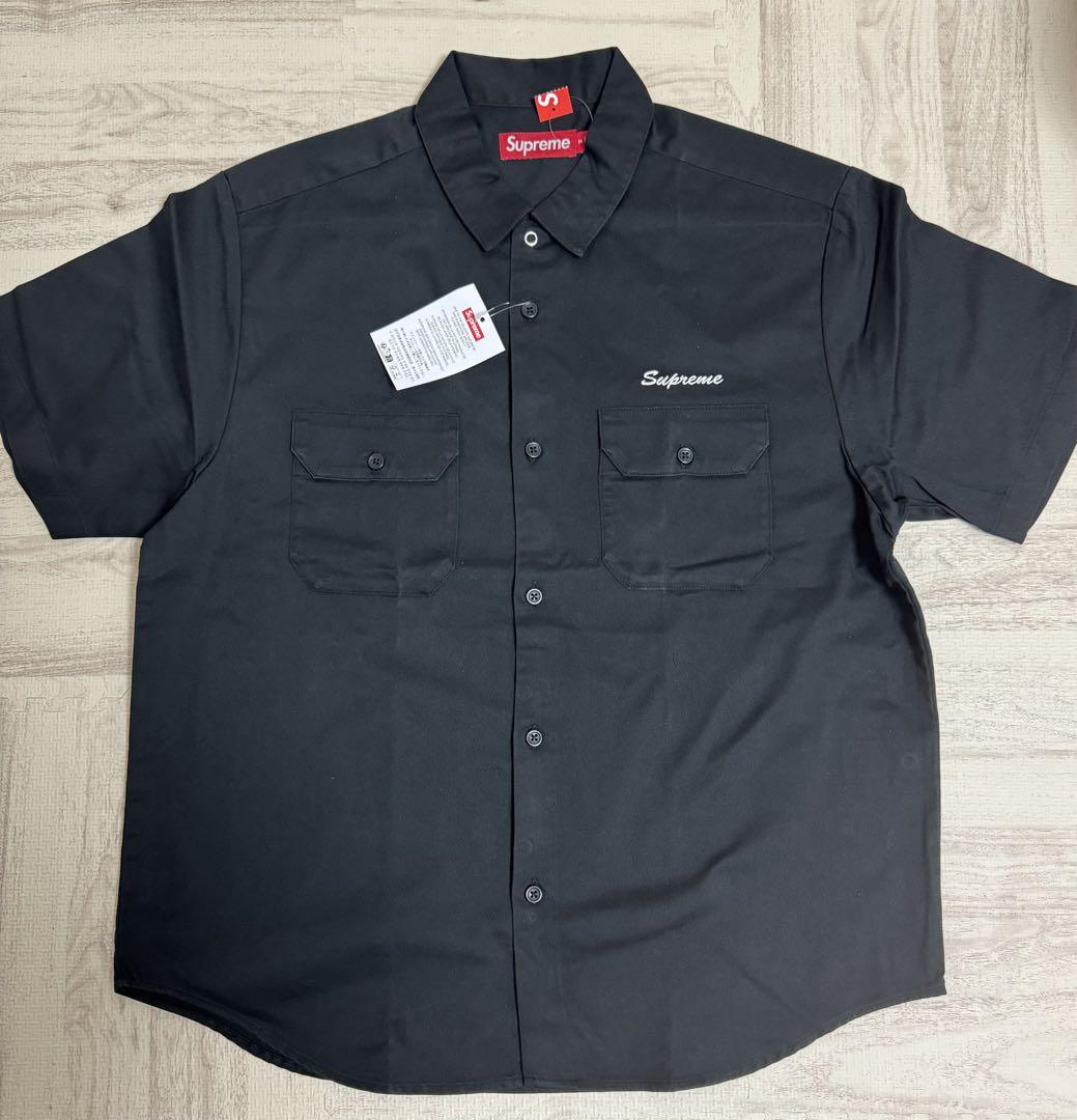 スケートボード Supreme Rhinestone Pin Up S/S Work Shi