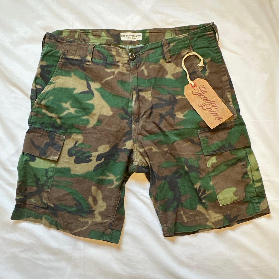 100%本物 テンダーロイン カモ ショーツ XS パンツ 迷彩 カーゴ