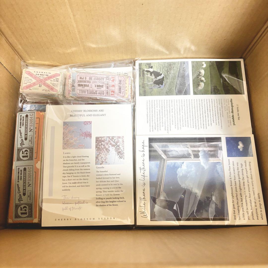コラージュ素材 まとめ売り 中古 80サイズ 【ラスト】 コラージュ素材 まとめ売り 中古 80サイズ 【ラスト】