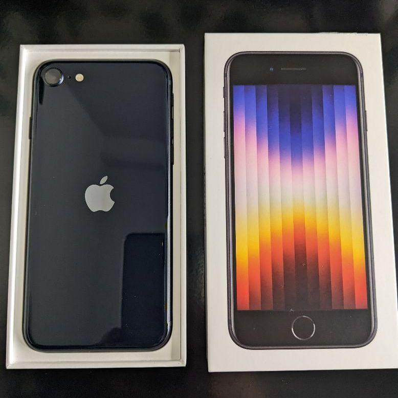 34%割引ブラック系大注目 新品未使用 SIMフリー iPhone SE3 黒 セール・SALE シルバー 電話新品 SIMフリー GB 256 Silver 7 ⑨iPhone スマートフォン本体