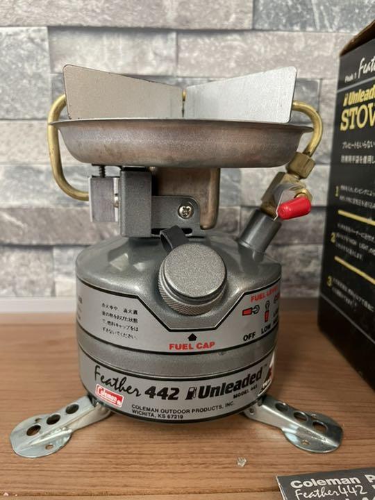 国産超激安 コールマンフェザーストーブ442unleaded1991年12月ピークpeak1 7HzqF-m24223513196 低価定番