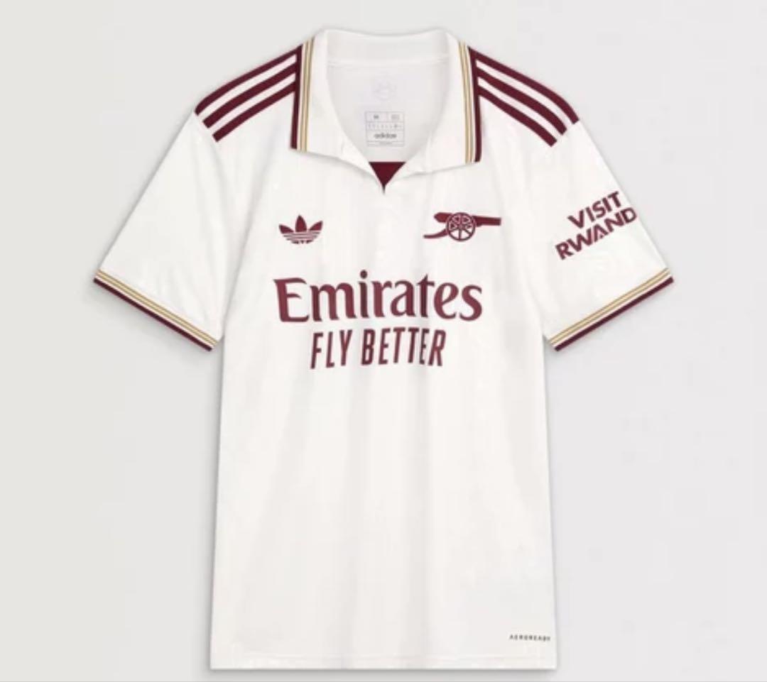 アーセナル 3rdユニフォーム　Lサイズ（UK）　2XL(JP)