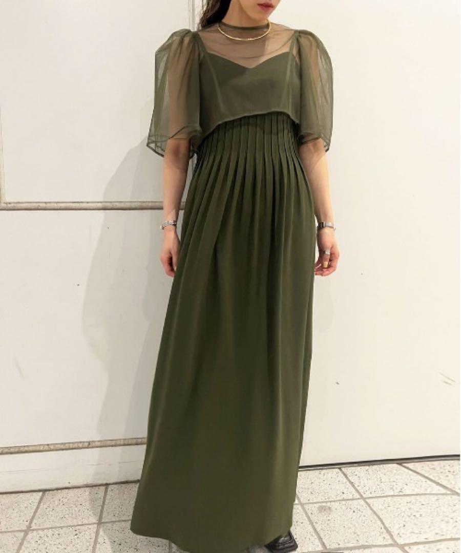 PUFF TULLE TOP LAYERED DRESS