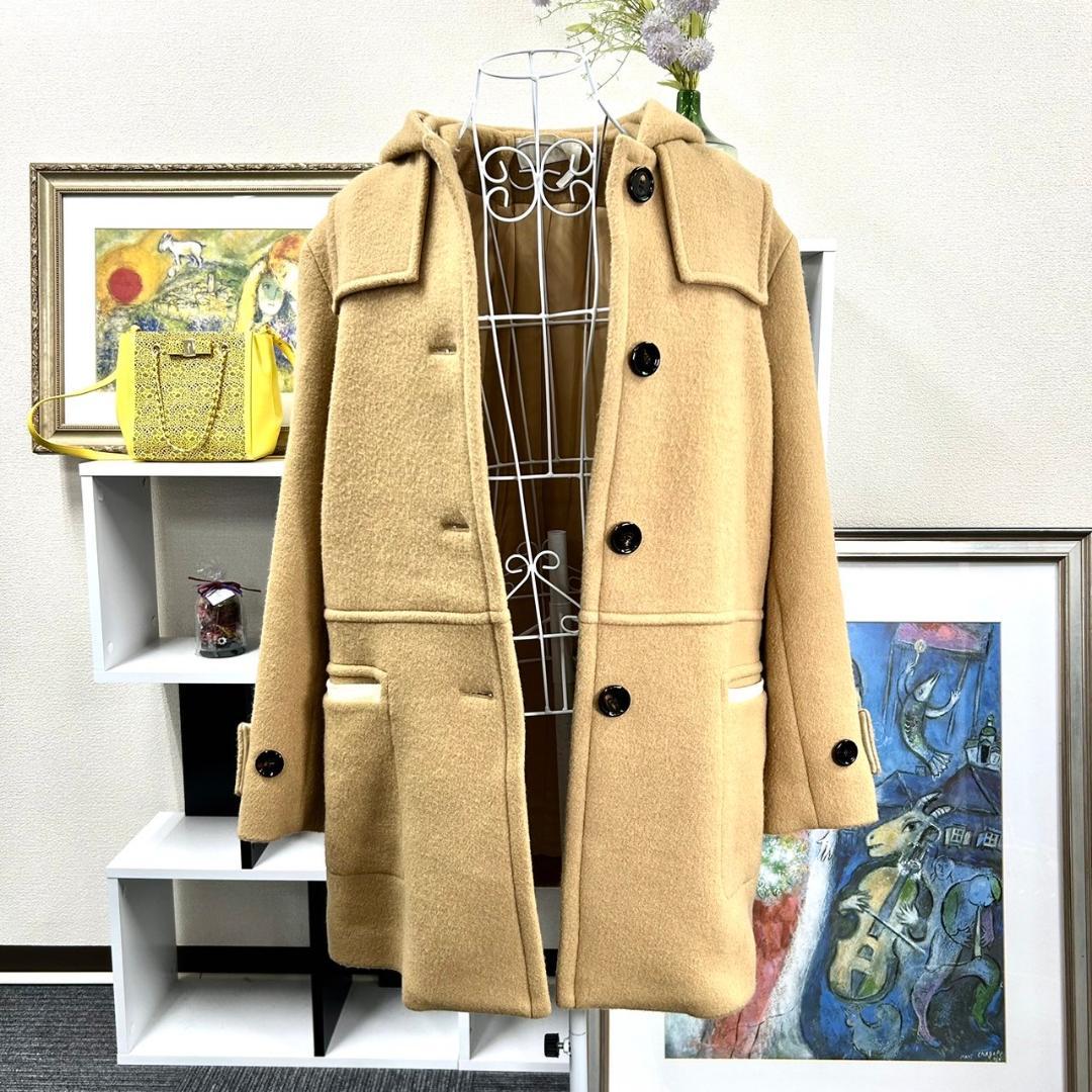 Chloe ダッフルコート 36 ウール デザイナーズ