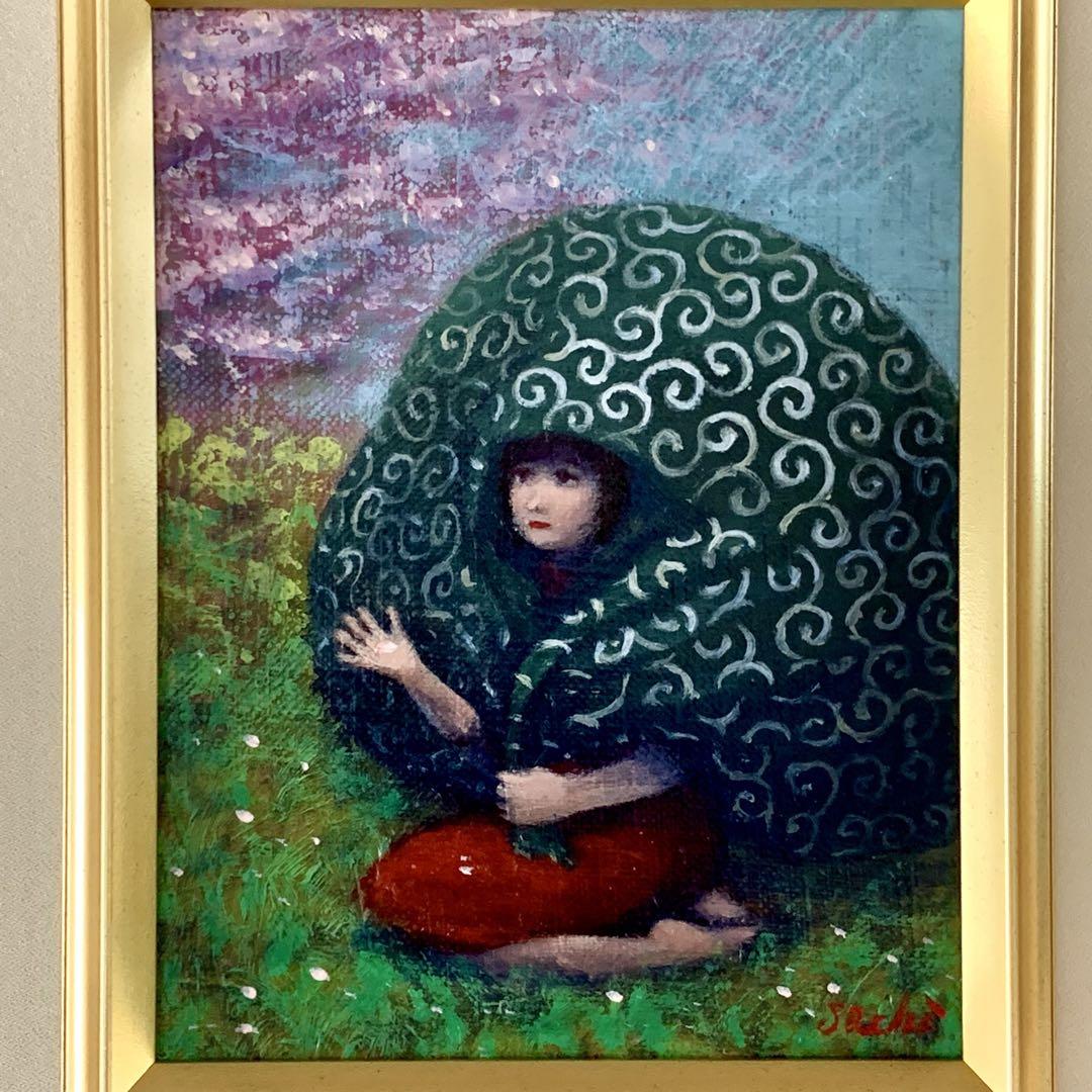 池田佐知子 油絵 - メルカリ