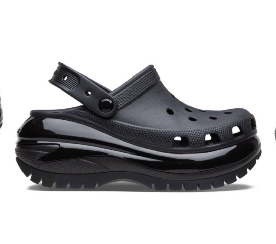 CROCS クロックス メガ クラッシュ クロッグ　ブラック