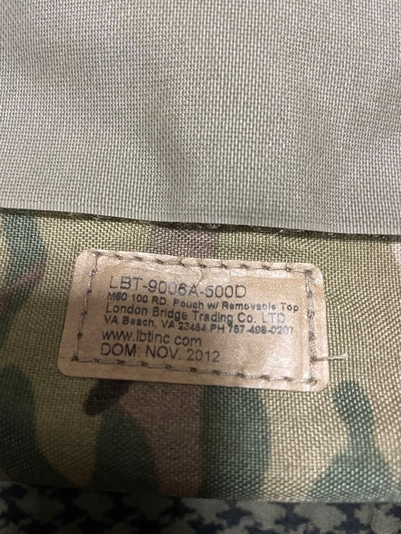 実物　米国放出　LBT 9006A 100RD pouch