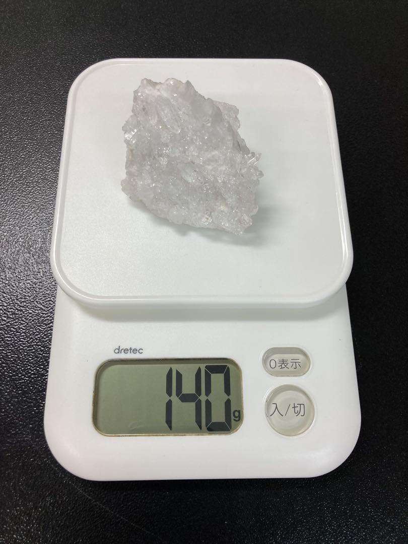 四川省産 菊花水晶クラスター 重量140g - メルカリ