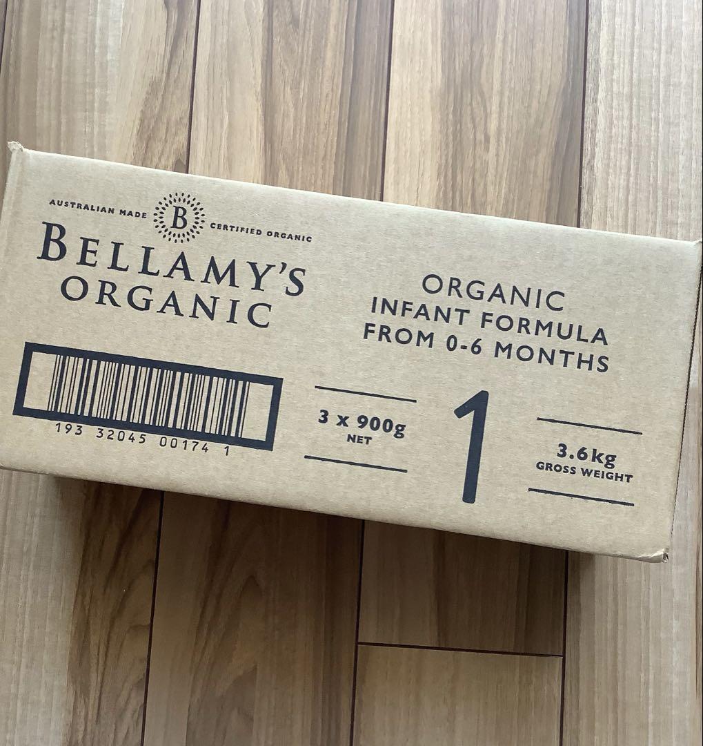 宅急便】Bellamysベラミーズ・オーガニック牛ミルク(生後0日〜) 1缶