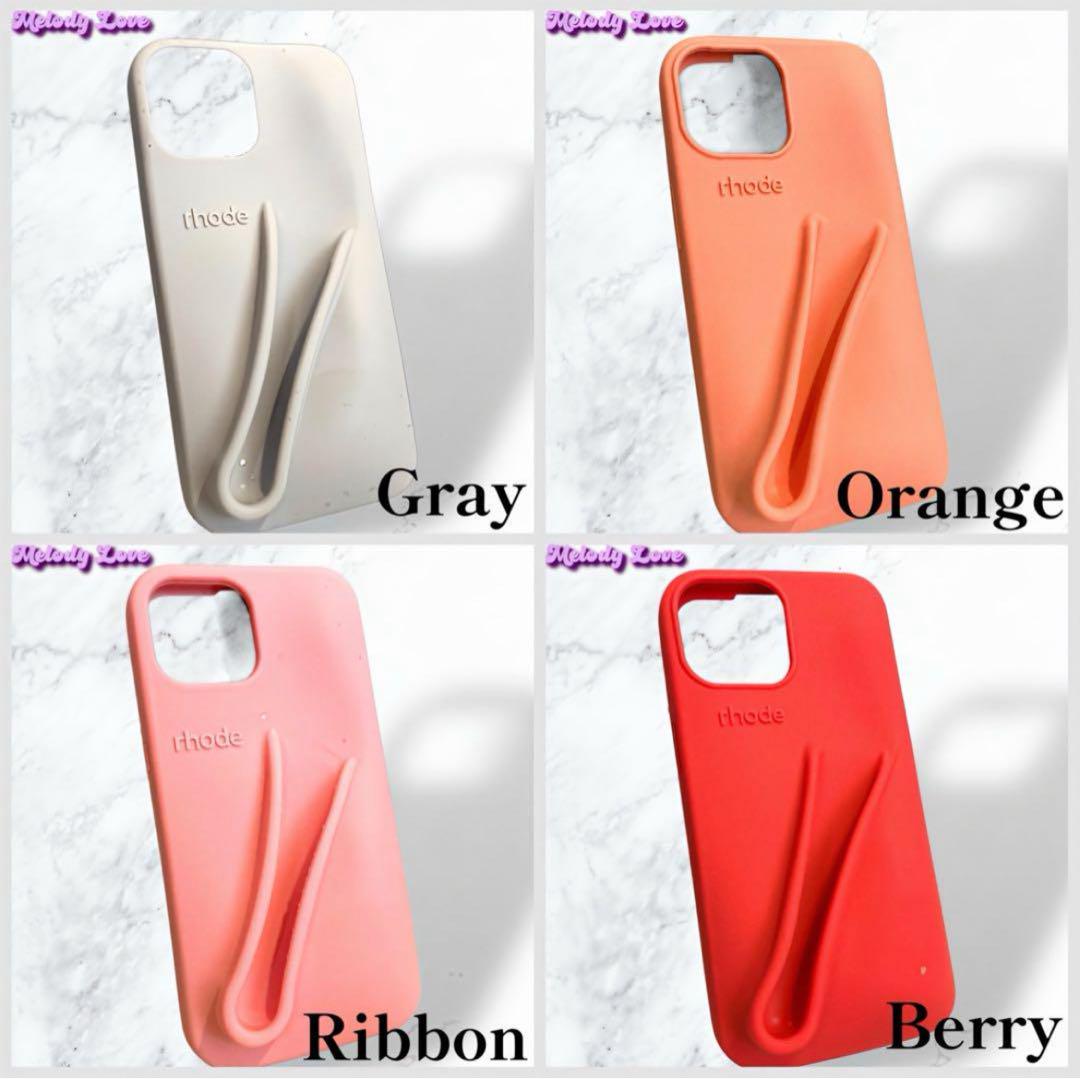 rhode Rose iPhoneケース グロスセット ローズ 大人気♪ rhode Ribbon iPhoneケース グロスセット リボン - メルカリ