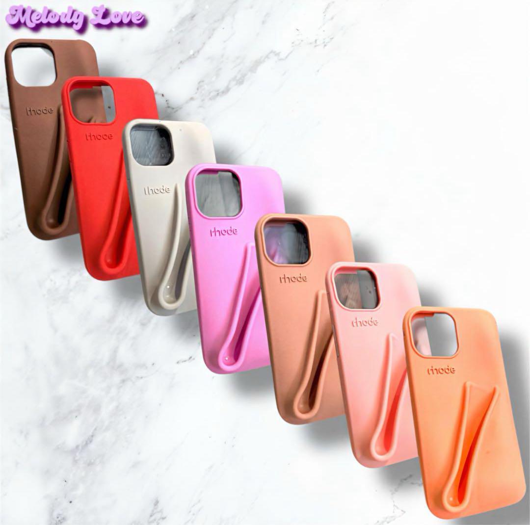rhode Rose iPhoneケース グロスセット ローズ 大人気♪ rhode Ribbon iPhoneケース グロスセット リボン - メルカリ