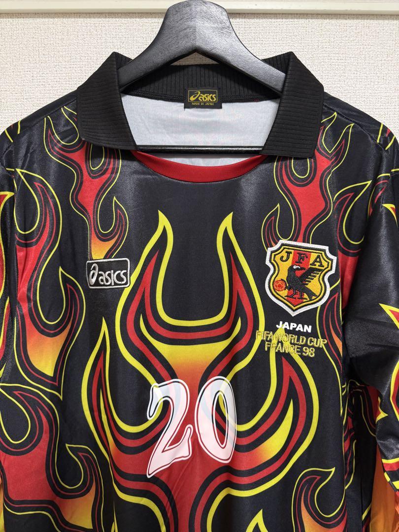 の*ぶ様 WC 1998 日本代表 (GK) ユニフォーム 川口 能活