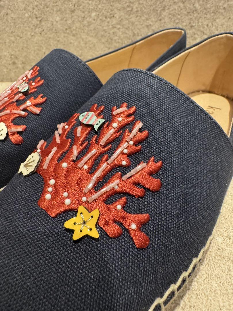 新品　Kate spade エスパドリーユ