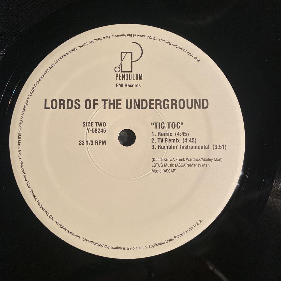 LORDS OF THE UNDERGROUND LP.シングル 2枚組 - メルカリ