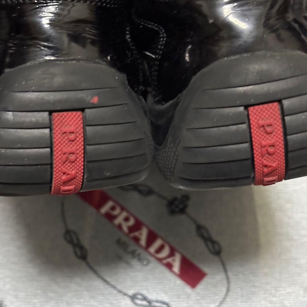 美品　PRADA SPORT ブラック スニーカー