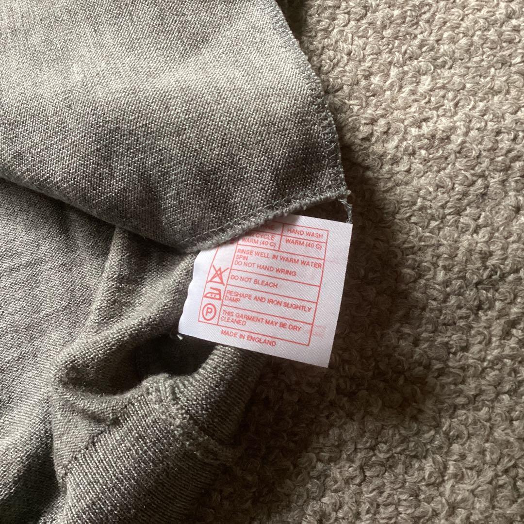 『ジョン•スメドレー×ビームスF  ハイゲージ グレーベスト』美品‼️ 英国製 『ジョン•スメドレー×ビームスF  ハイゲージ グレーベスト』美品‼️ 英国製