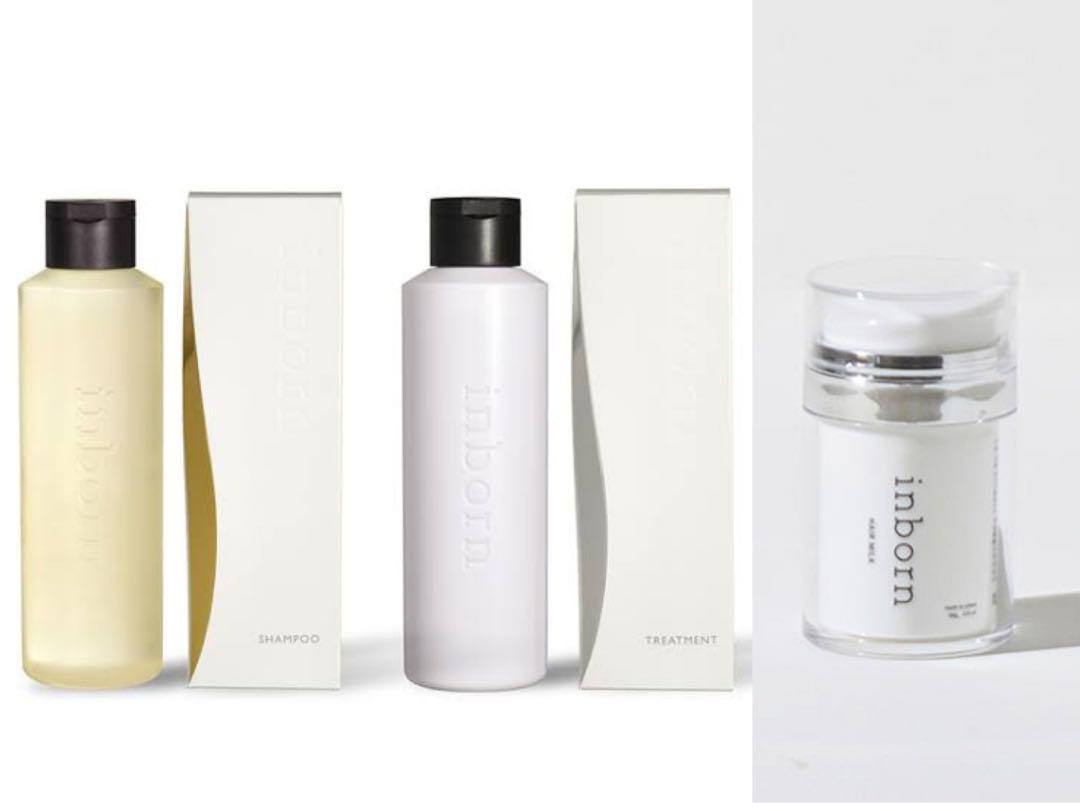 数量限定☆インボーン　シャンプー&トリートメント300ml+ヘアミルクセット