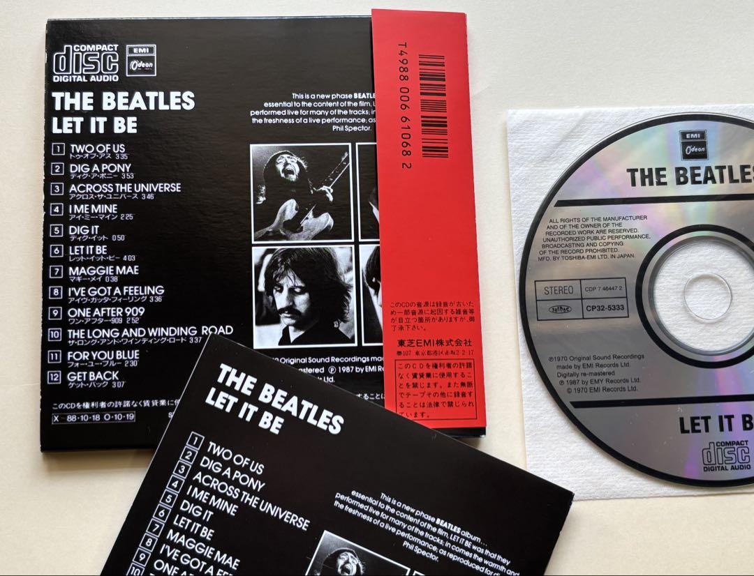 東芝EMI /貴重!紙ジャケCD/The Beatles Let It Be - メルカリ 東芝EMI /貴重!紙ジャケCD/The Beatles Let It Be - メルカリ