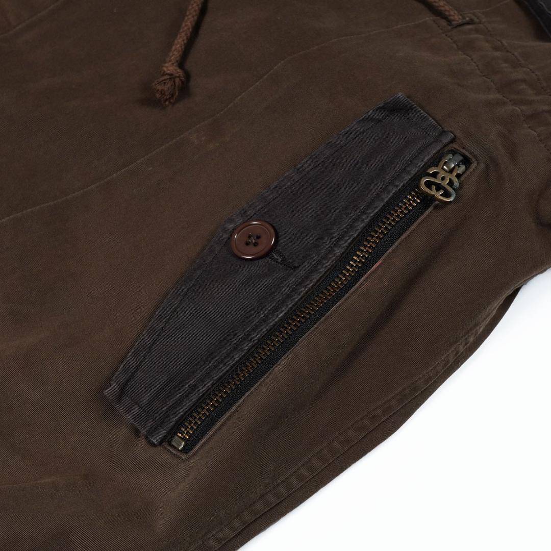 Stussy ヴィンテージ モッズコート ラクーンファー ライナー付 ロゴジップ