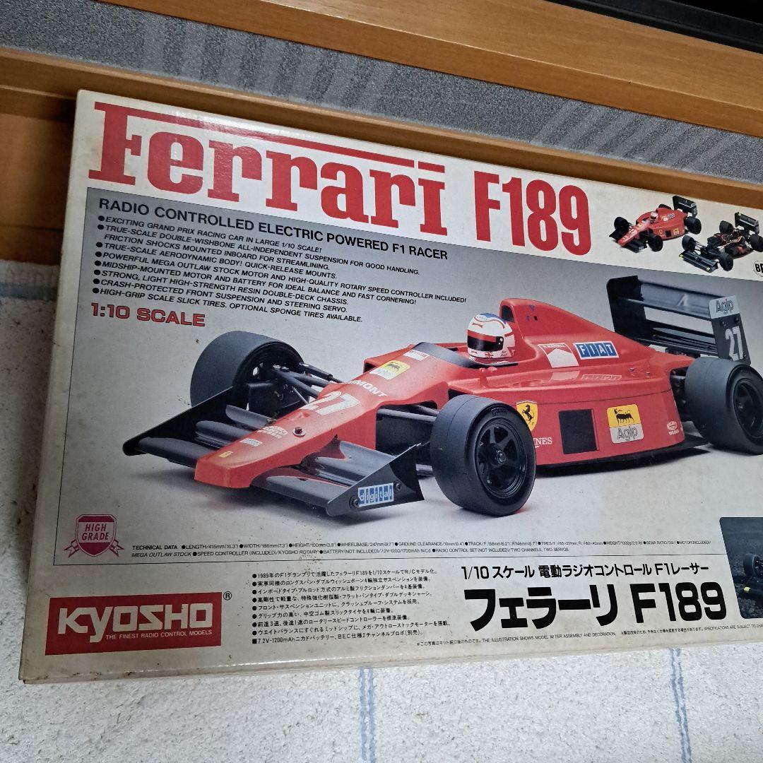 フェラーリ　F189 1/10　ラジコン　京商