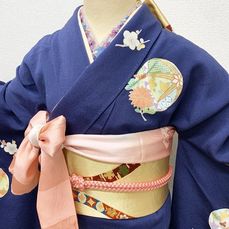 高身長 重ね衿付