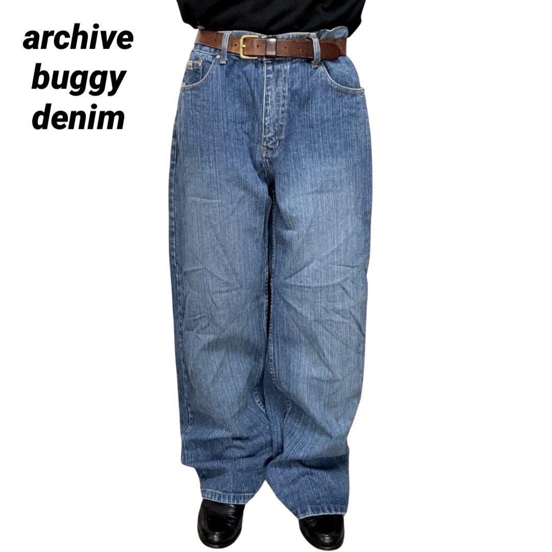 2000s archive classic buggy denim y2k - パンツオンライン ストア