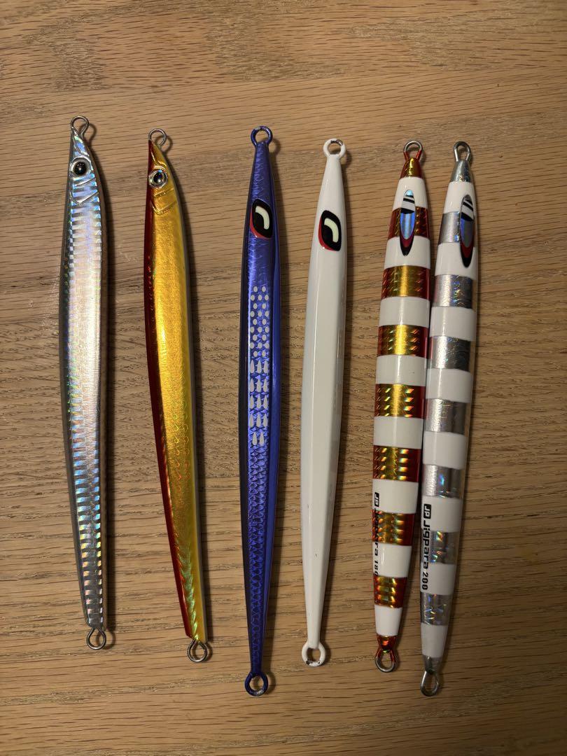 ロングジグ、セミロングジグ　未使用10本セット