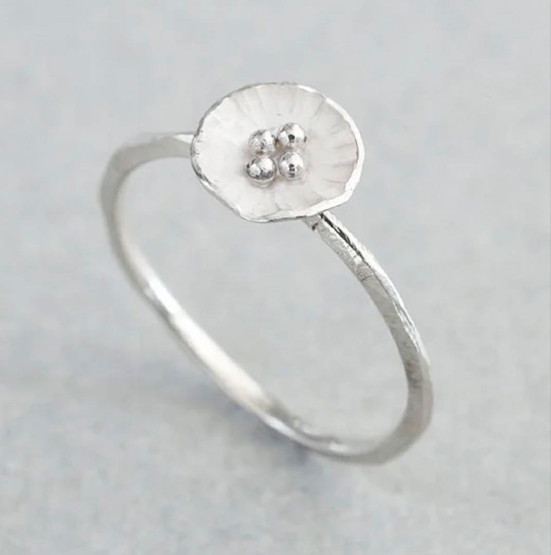 Ryui シルバー petit flower ring 12号