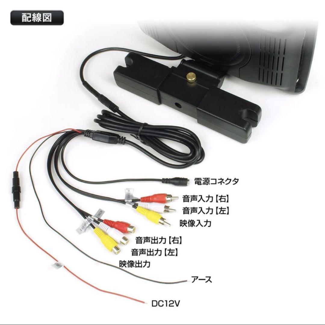 美品！10.1インチHDMI出力対応車載ディスプレイ