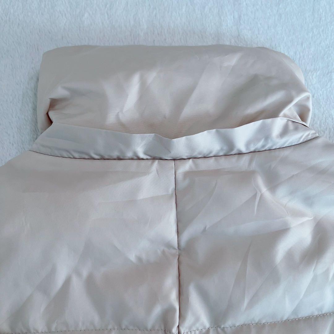 ＊アンタイトル＊ダウンジャケット アウター クリーム系 サイズ1/S ハイネック