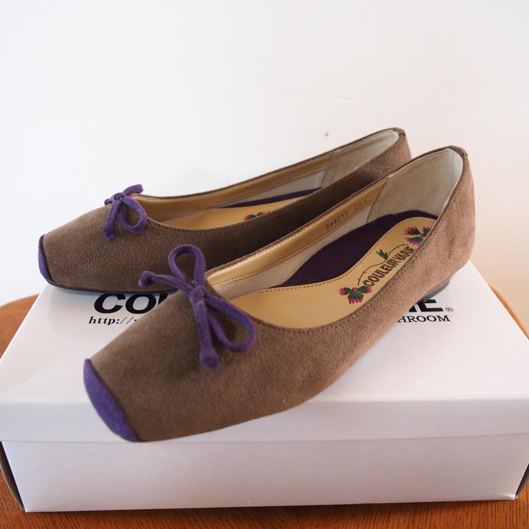 クロールバリエ パンプス 3E バレエシューズ COULEUR VARIE