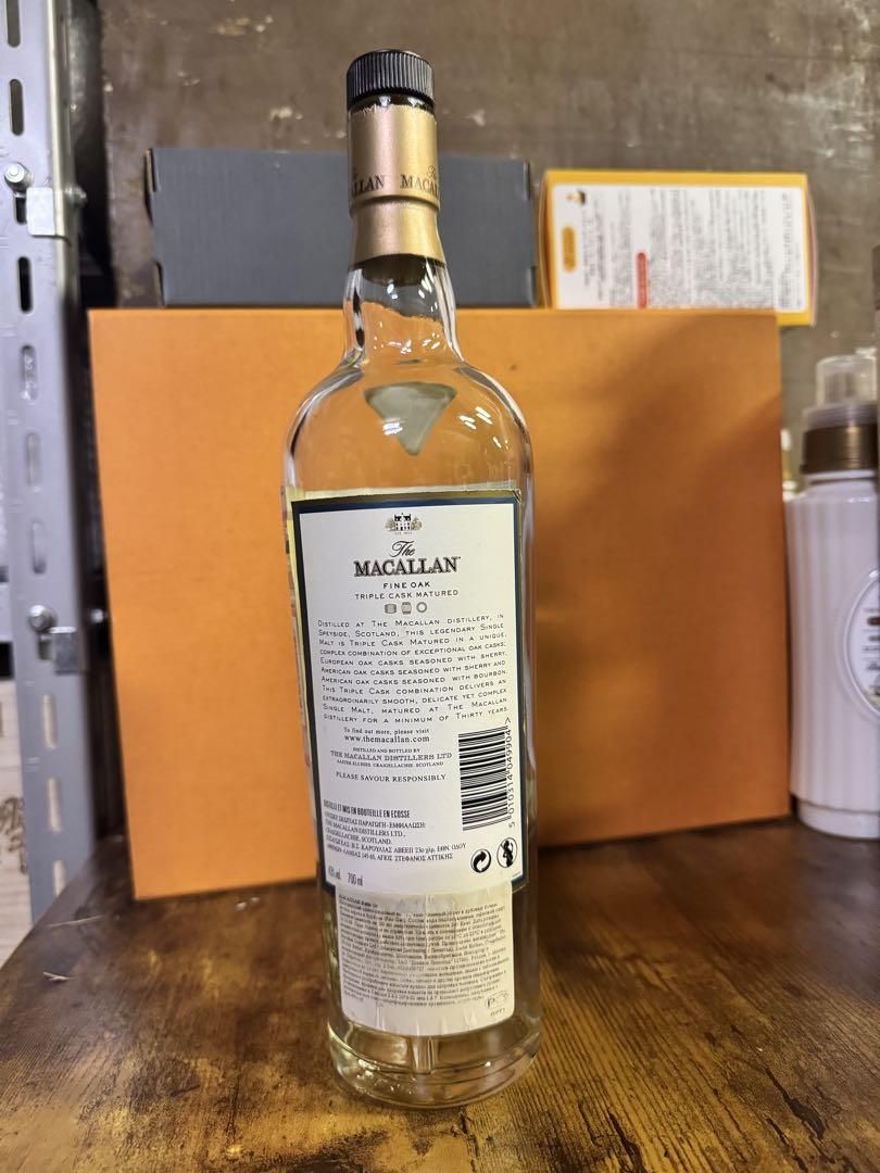 MACALLAN FINE OAK 30年 空瓶
