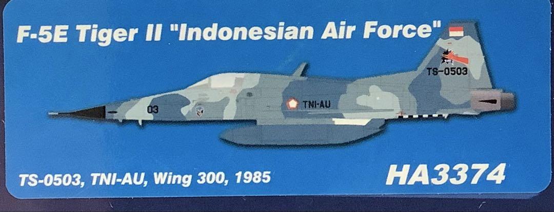 本体未開封】HOBBY MASTER F-5E TigerⅡ インドネシア空軍