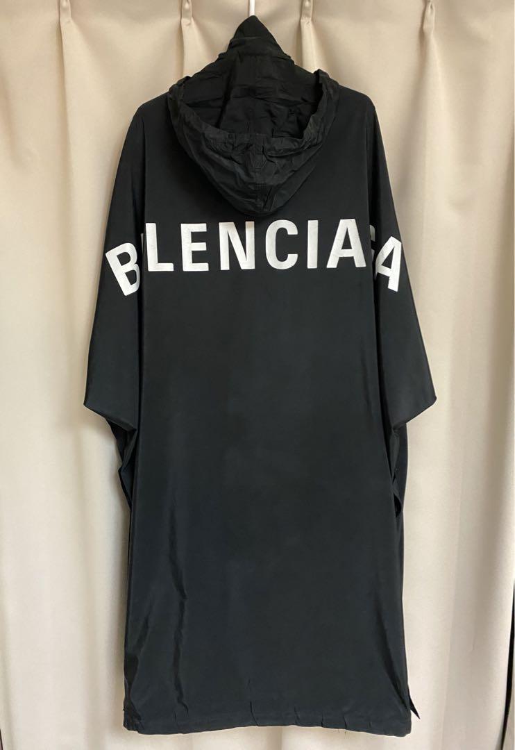 BALENCIAGA バレンシアガ オペラコート 黒 サイズ36(XL相当 BALENCIAGA バレンシアガ オペラコート 黒 サイズ36(XL相当