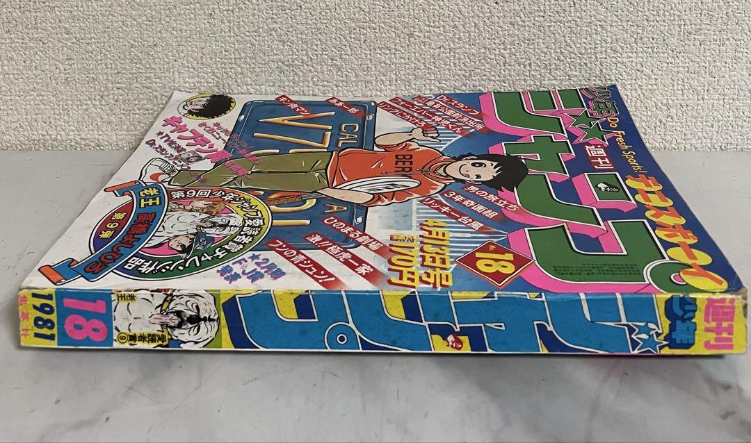 週刊少年ジャンプ1981年18号『キャプテン翼』新連載号/巻頭