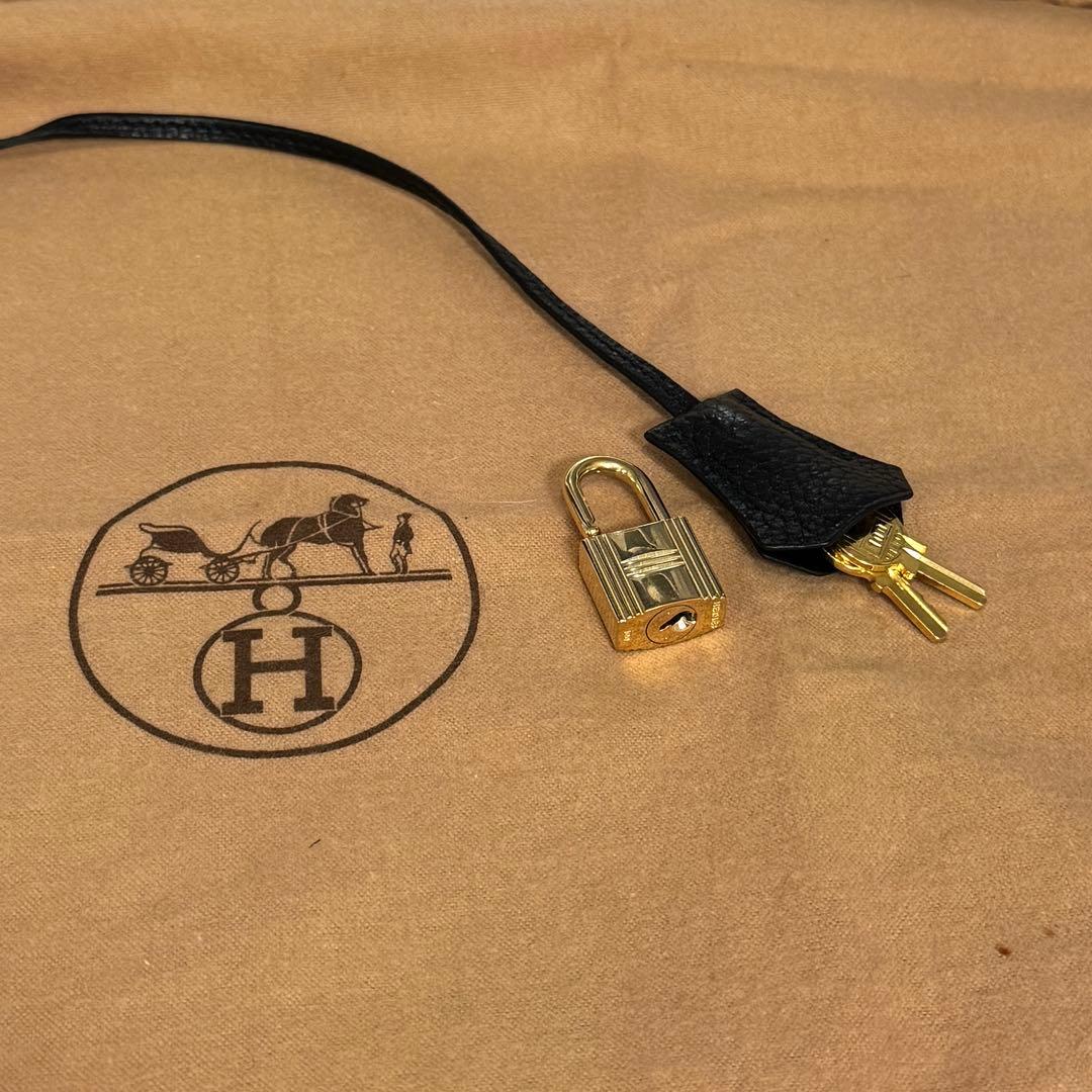 HERMES エルメス バーキン40 トゴ ブラック