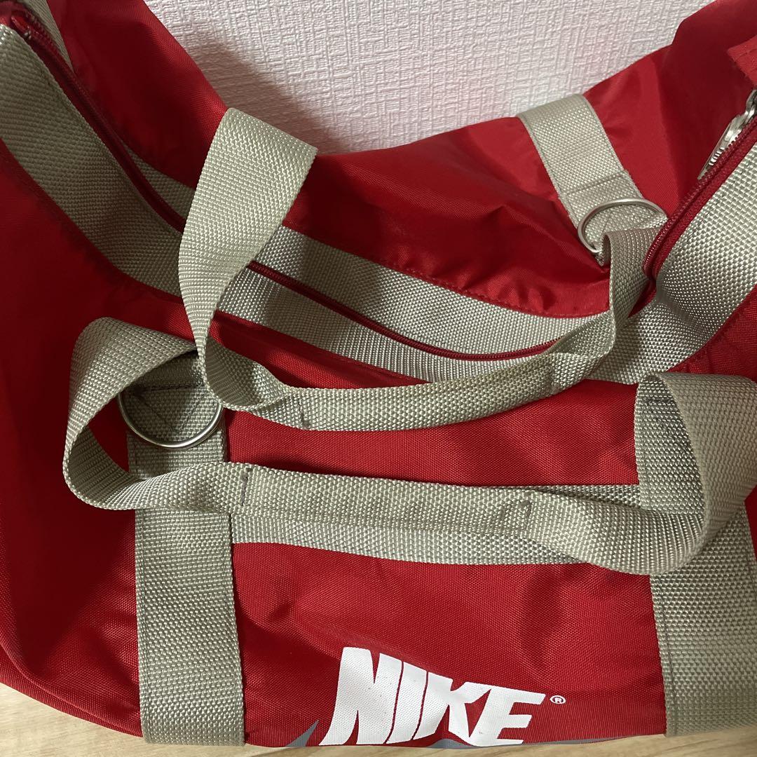 【希少】80s Nike 赤　ボストンバッグ