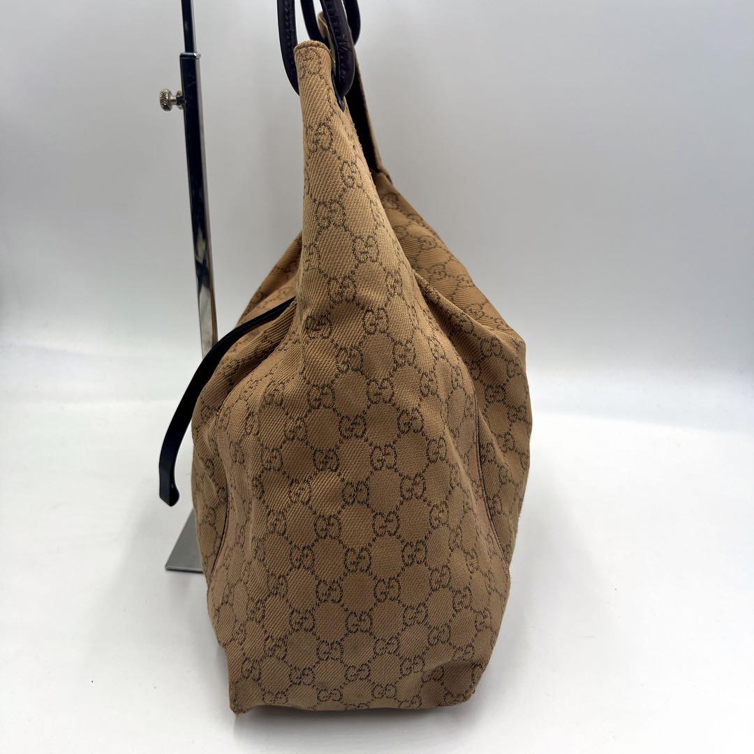 GUCCI グッチ GG柄 ハンドバッグ ベージュ 101292 - メルカリ