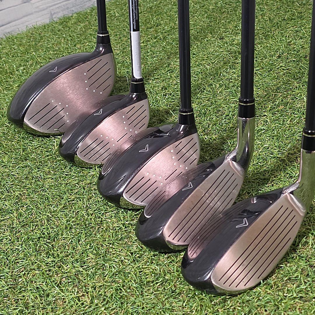 Callaway キャロウェイ ソレイル ゴルフクラブレディース セット 右 Callaway キャロウェイ ソレイル ゴルフクラブレディース セット 右