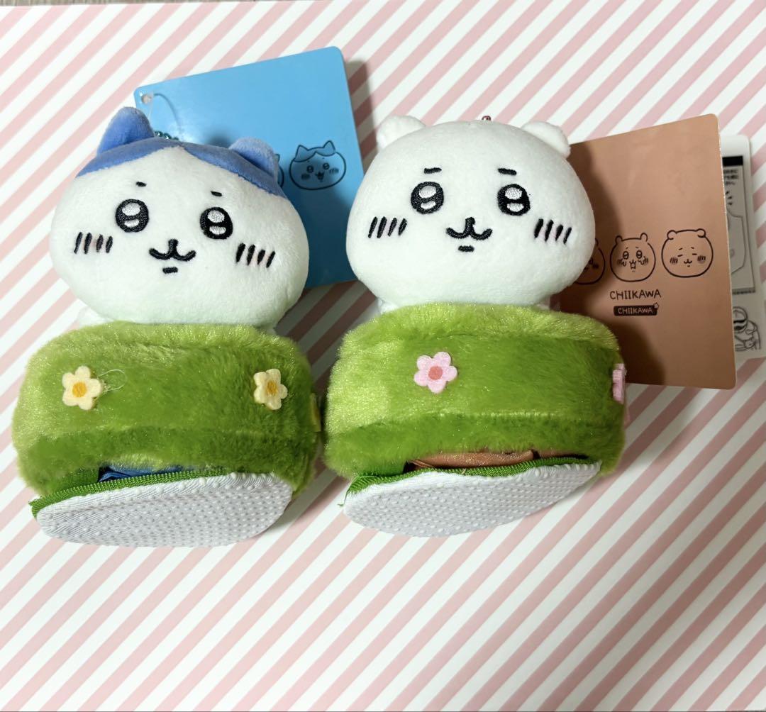 ちいかわ 肩のりエコトート ぬいぐるみ キーホルダー マスコット ハチワレ